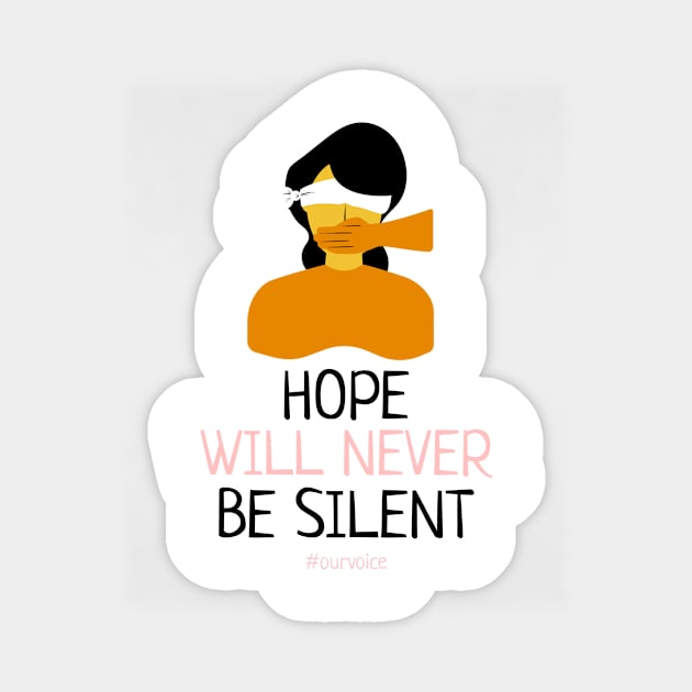 hope silent Sticker by FUNNY LIFE